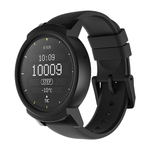 The Ticwatch E is a cheap smartwatch from Mobvoi that runs the latest Wear OS by Google