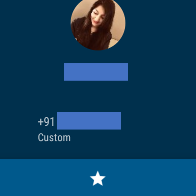 The Contacts app cannot be used to place calls and just shows a contact’s phone number